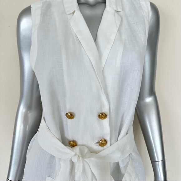 NWT!!! Rachel Roy women tank linen top size L - Picture 2 of 9